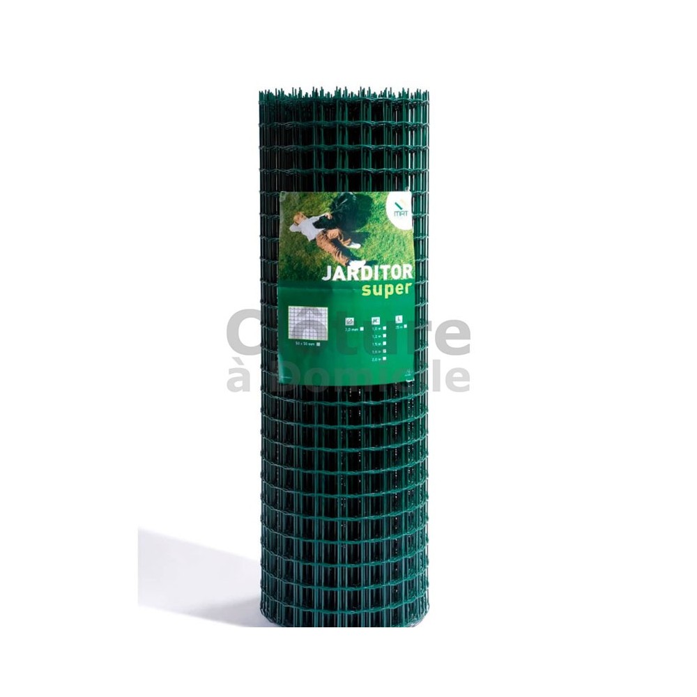 Grillage clôture JARDITOR CLASSIC 1M50 / 25M Vert