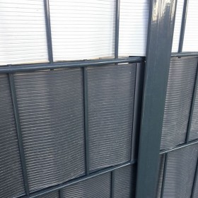Panneau de clôture rigide double fils 6/5/6. Vert ou Gris